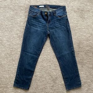 KUT Maggie Skinny Boyfriend Crop Jeans